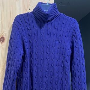 Ralph Lauren 100 percent Cotten turtle neck chaps classic size X-Large